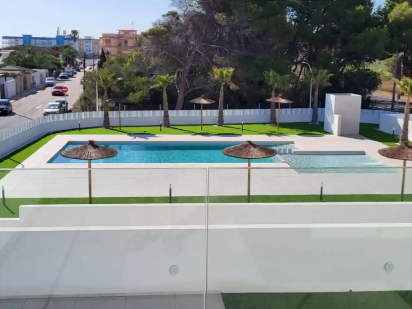 Schwimmbecken von Wohnungen zum Verkauf in Dénia mit Klimaanlage und Balkon
