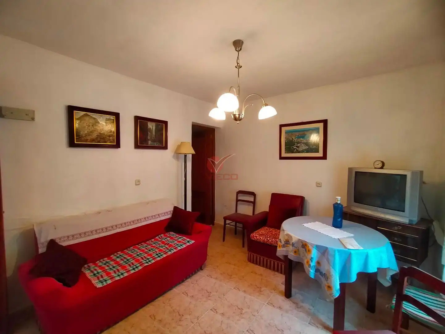 Living room of Houses for sale in Altarejos  with Heating and Storage room