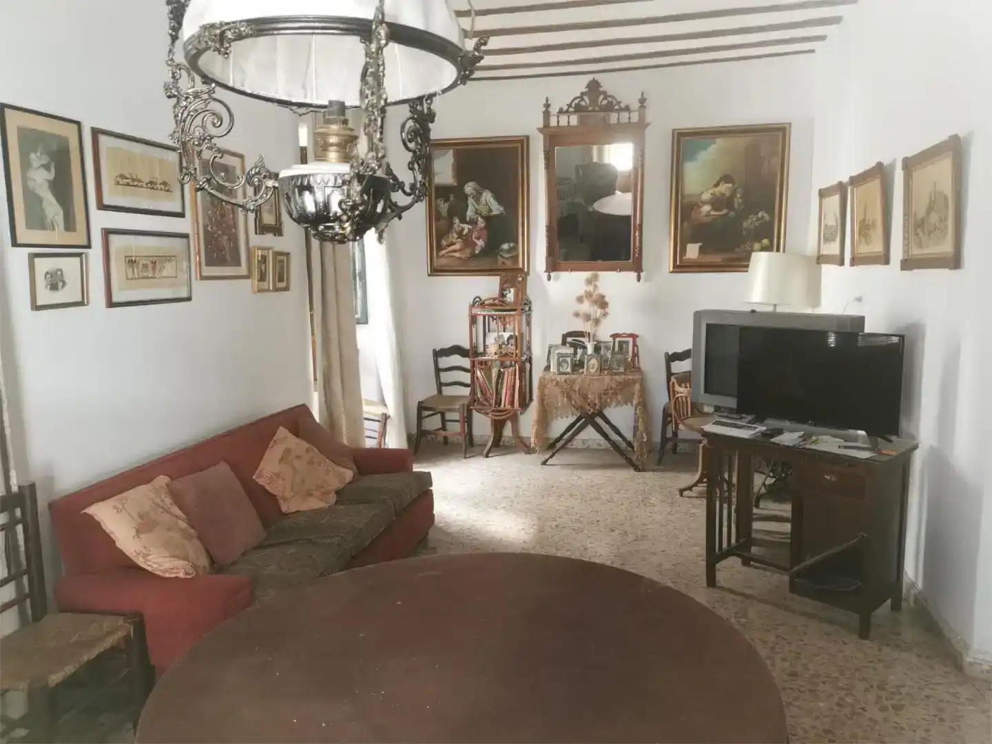 Sala d'estar de Casa adosada en venda en Chirivel