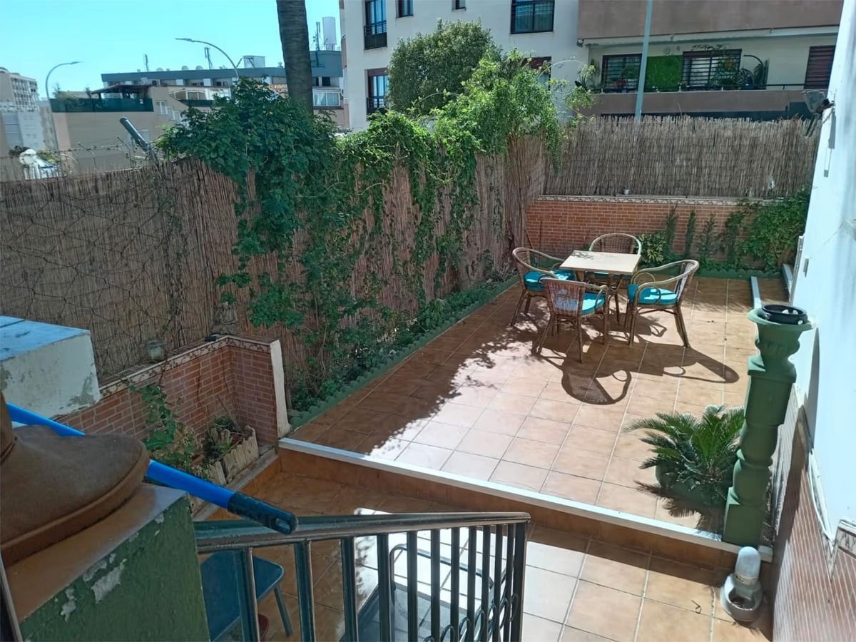 Terrace of Flat for sale in Torremolinos  with Air Conditioner, Private garden and Furnished