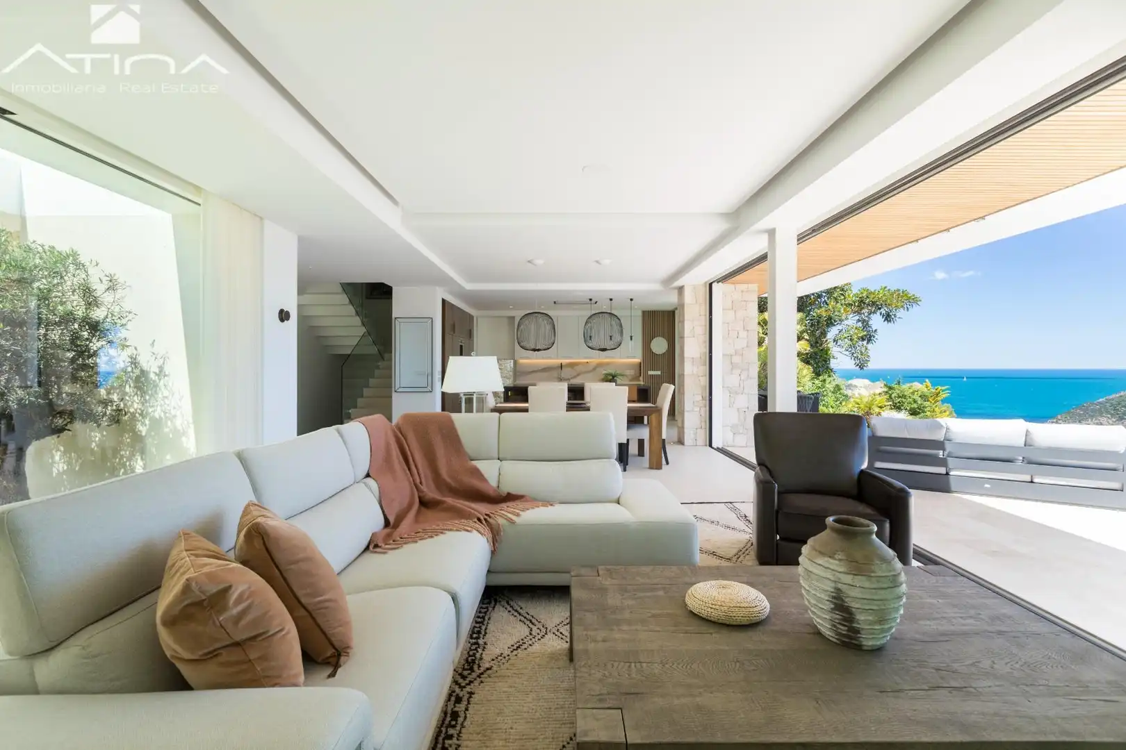 Living room of Houses for sale in Jávea / Xàbia  with Air Conditioner, Private garden and Terrace