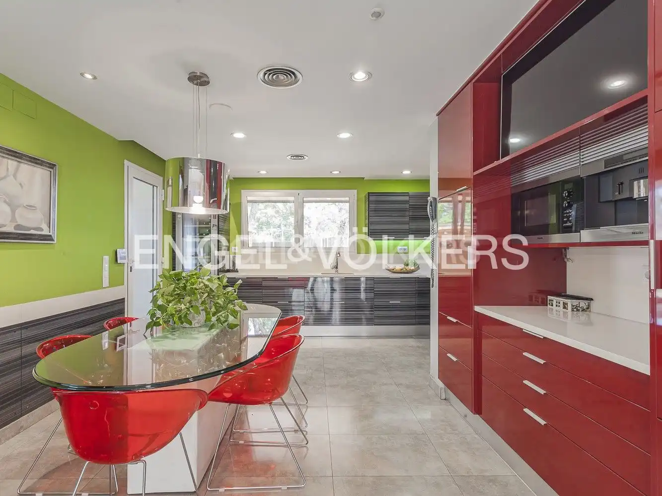 Kitchen of Detached homes for sale in Cerdanyola del Vallès  with Air Conditioner, Heating and Private garden