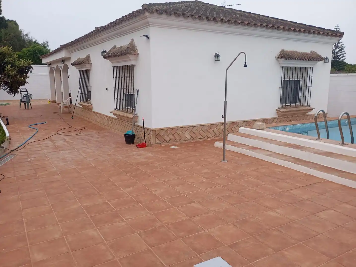 Piscina de Casa o chalet en venta en Chiclana de la Frontera con Jardín privado y Piscina comunitaria