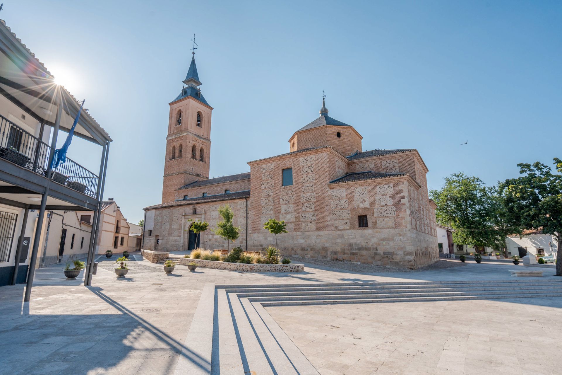 Exterior view of Single-family semi-detached for sale in Daganzo de Arriba