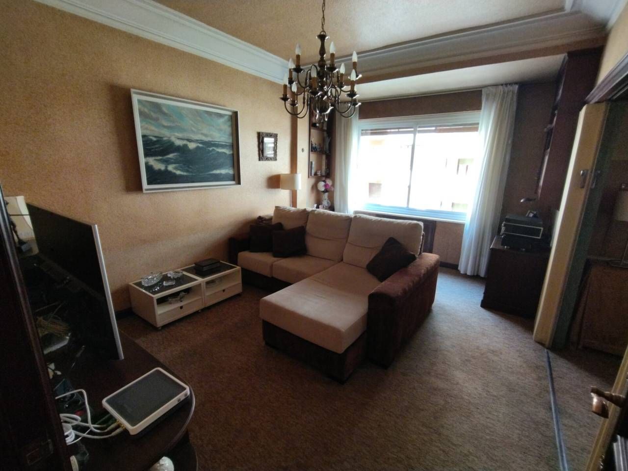 Living room of Flat for sale in  Logroño  with Heating