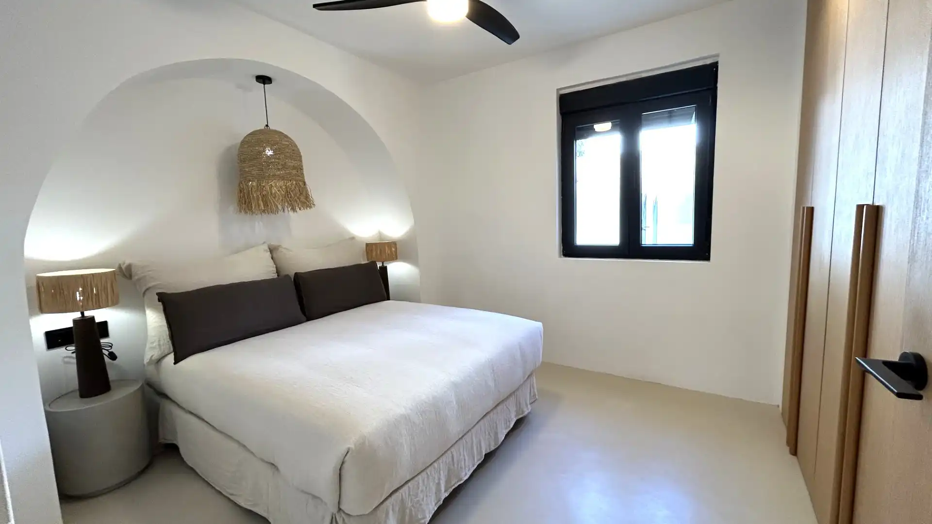 Schlafzimmer von Haus oder Chalet zum Verkauf in Torremolinos mit Klimaanlage, Heizung und Privatgarten