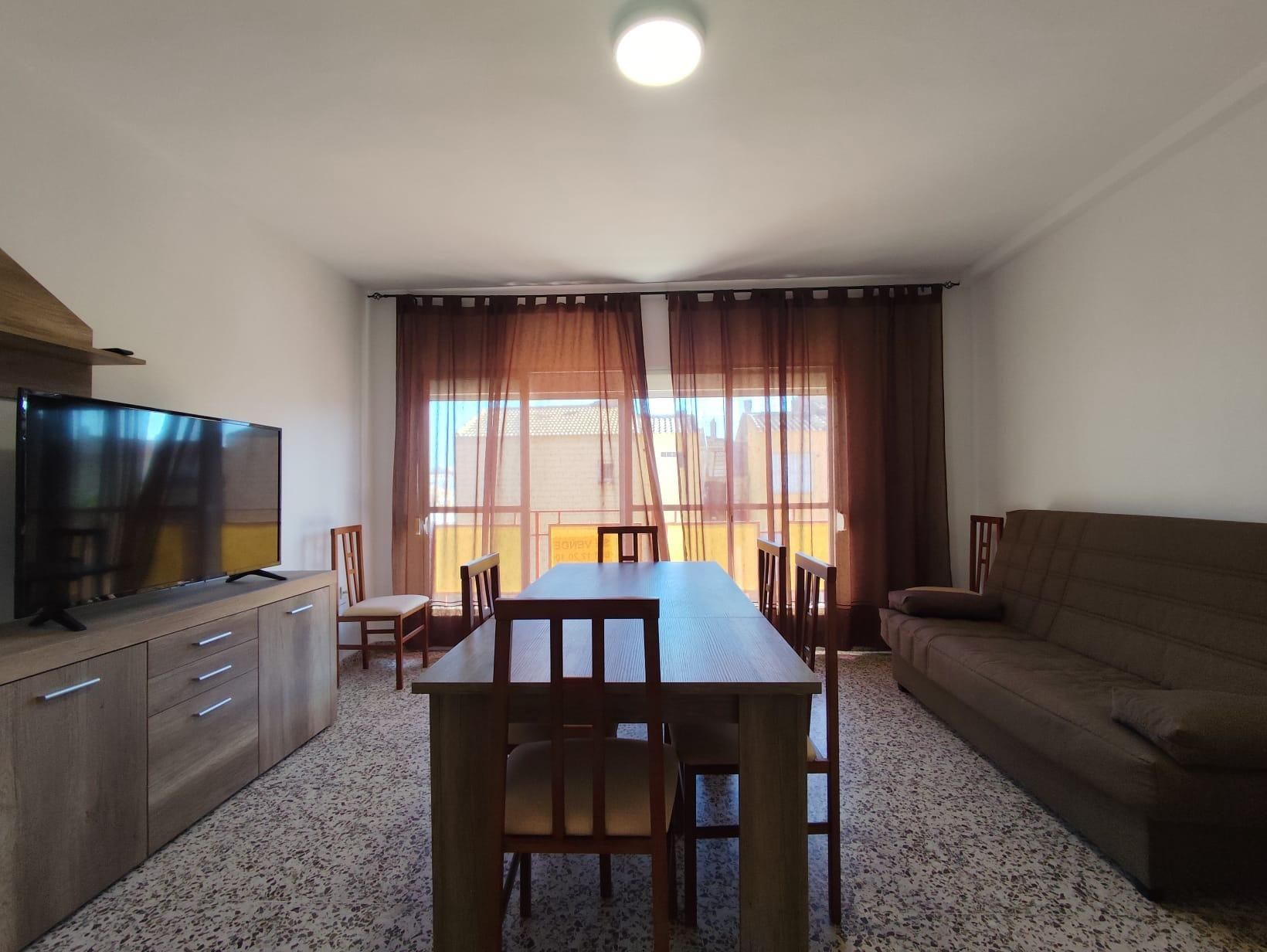 Sala de estar de Piso en venta en Los Alcázares con Terraza, Amueblado y Balcón