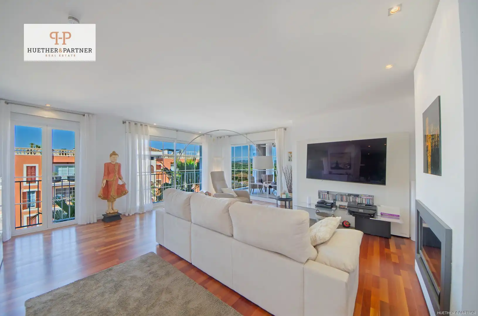 Living room of Flat for sale in Manacor  with Air Conditioner, Heating and Furnished