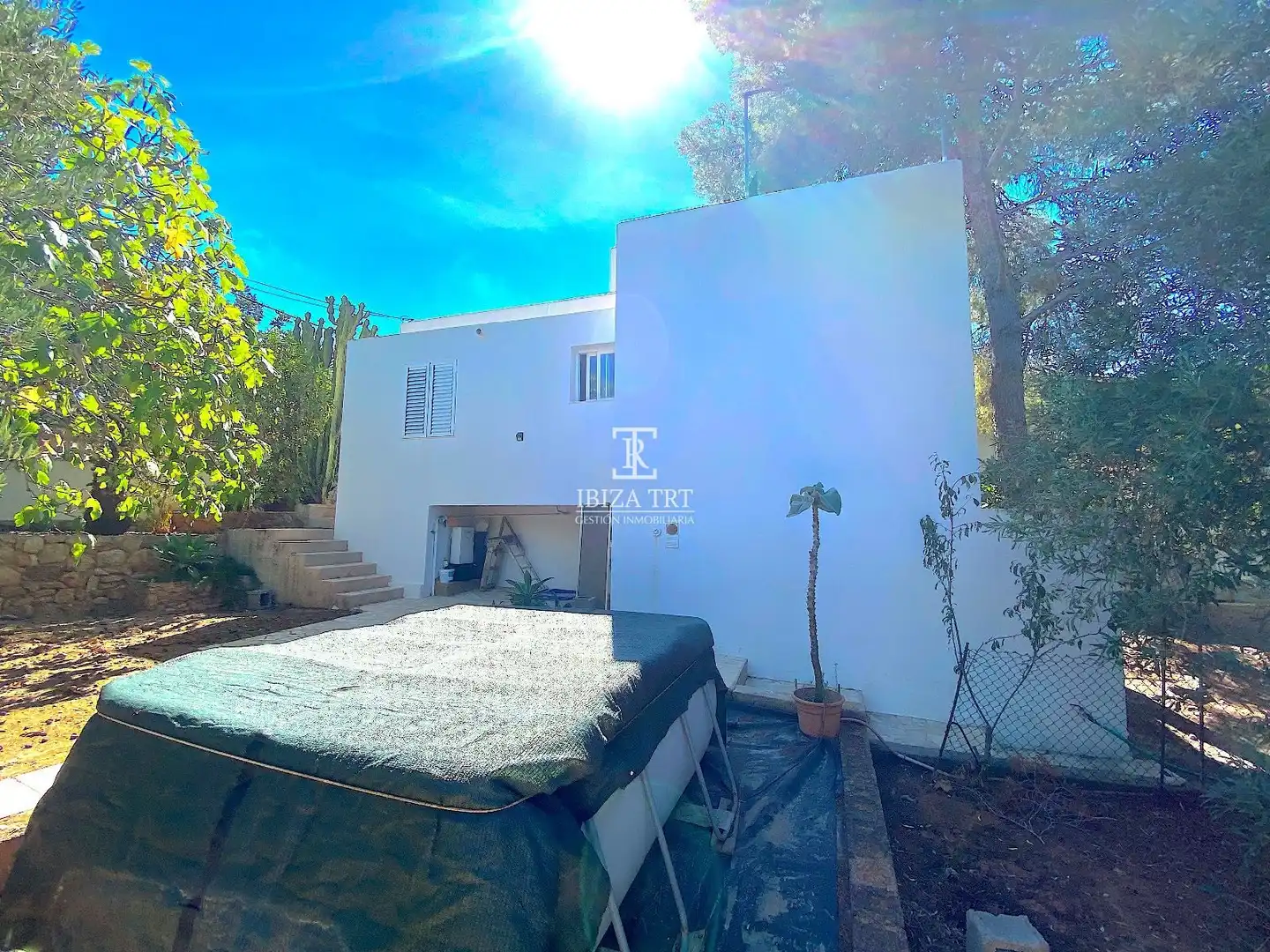 Vista exterior de Casa o xalet en venda en Sant Antoni de Portmany amb Terrassa i Traster