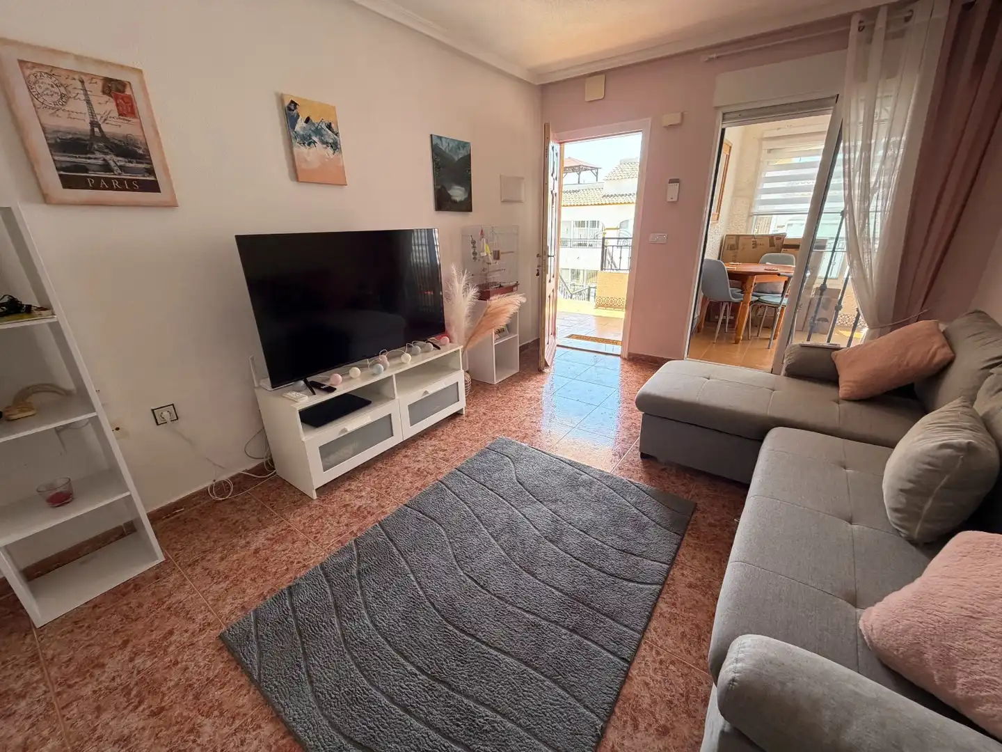 Sala d'estar de Àtic en venda en Orihuela amb Aire condicionat, Terrassa i Traster