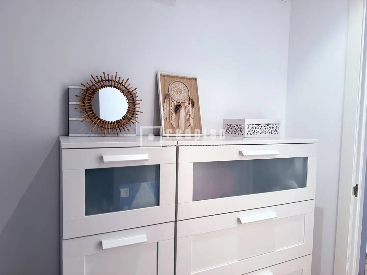 Bedroom of Flat for sale in Valencia  with Air Conditioner and Terrace
