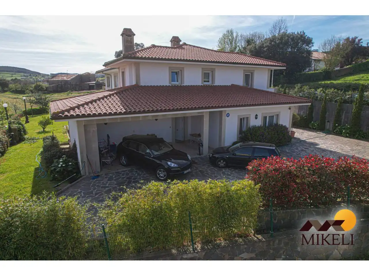 Vista exterior de Casa o chalet en venta en Meruelo con Calefacción, Jardín privado y Terraza