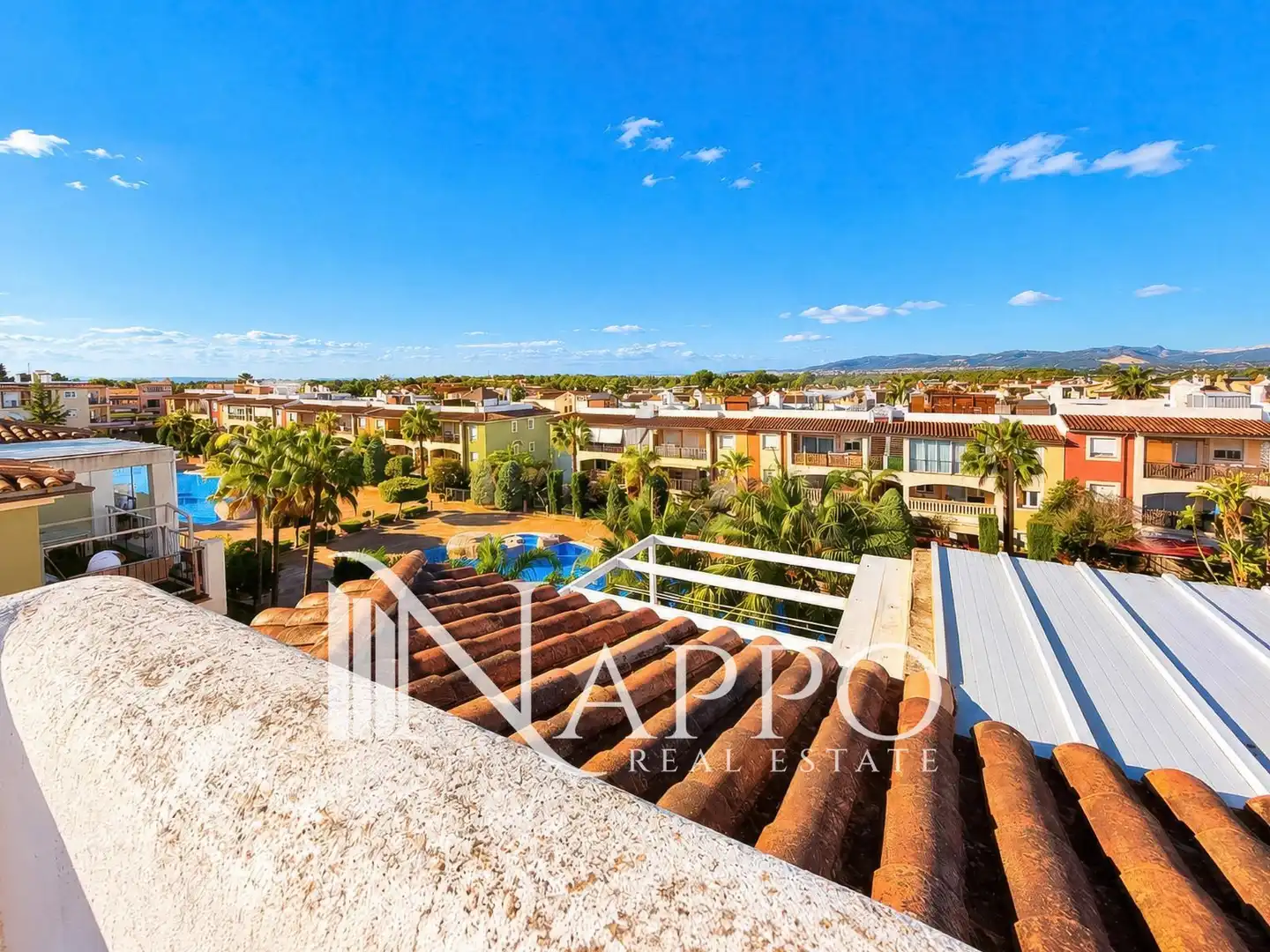 Außenansicht von Dachboden zum Verkauf in Marratxí mit Klimaanlage, Terrasse und Schwimmbad