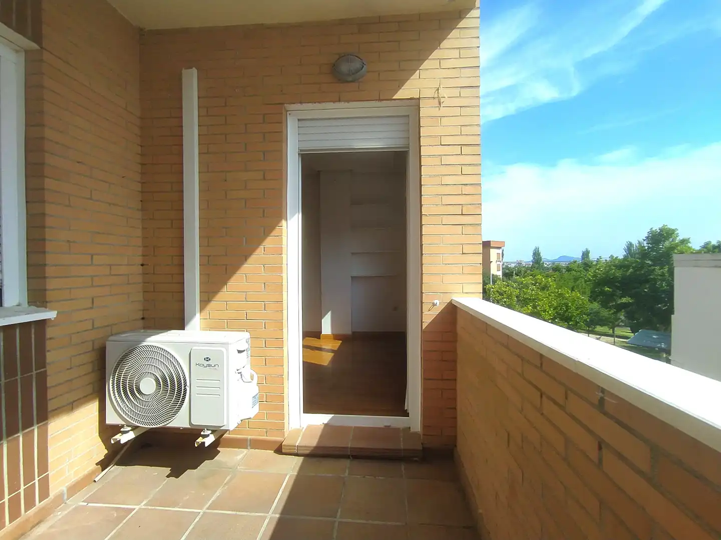 Terrasse von Wohnung zum Verkauf in Mérida mit Klimaanlage, Abstellraum und Balkon