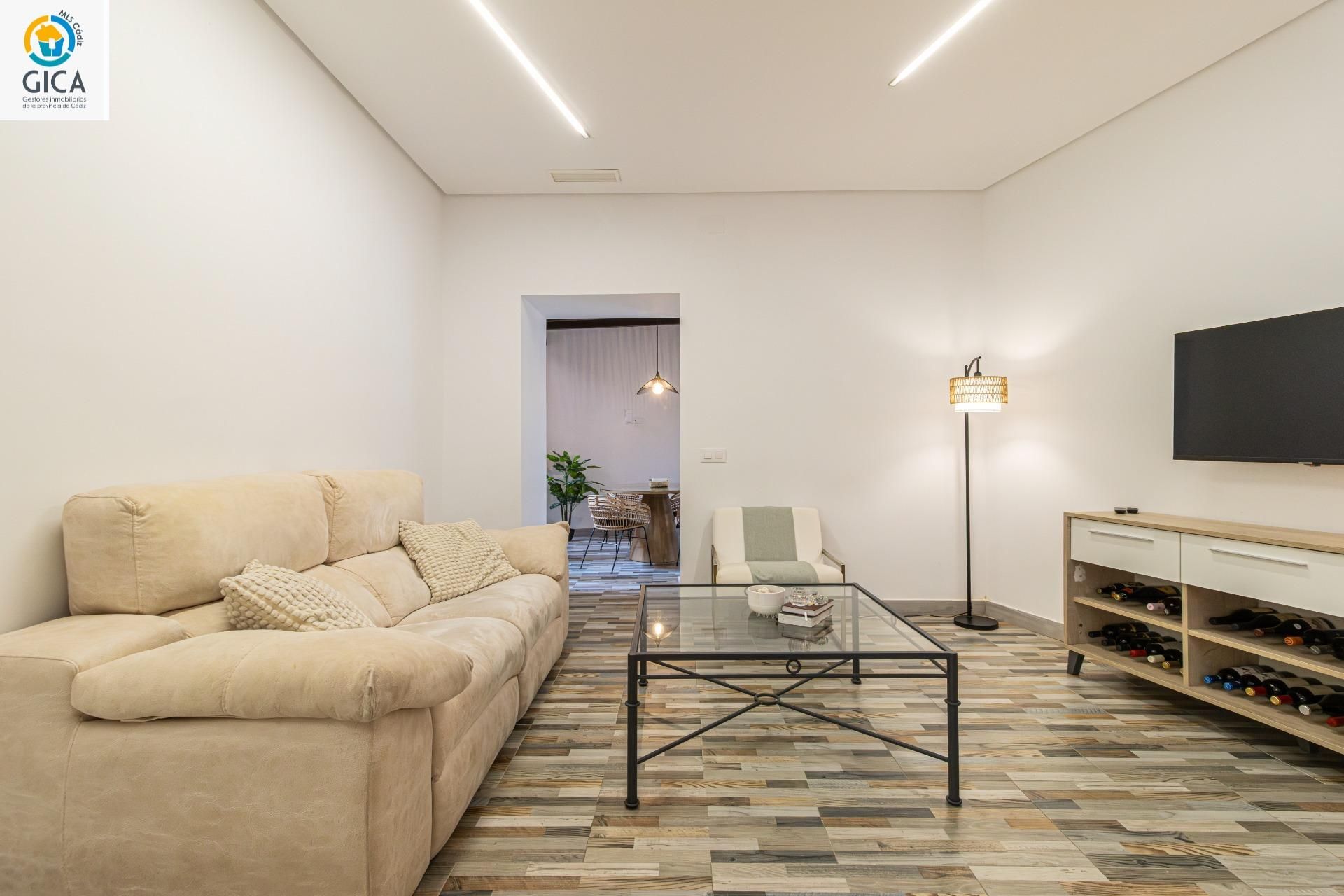 Sala d'estar de Planta baixa en venda en Jerez de la Frontera amb Aire condicionat, Terrassa i Traster