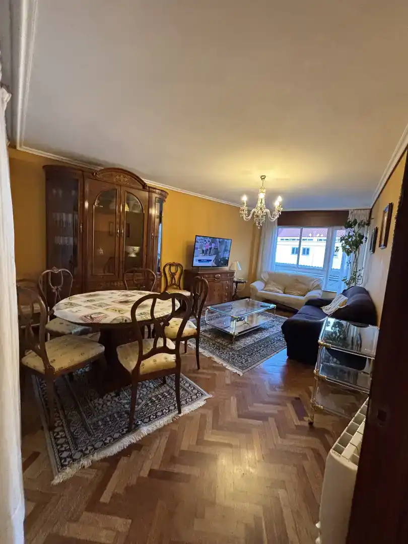 Sala d'estar de Pis de lloguer en Monte Alto - Zalaeta - Atocha