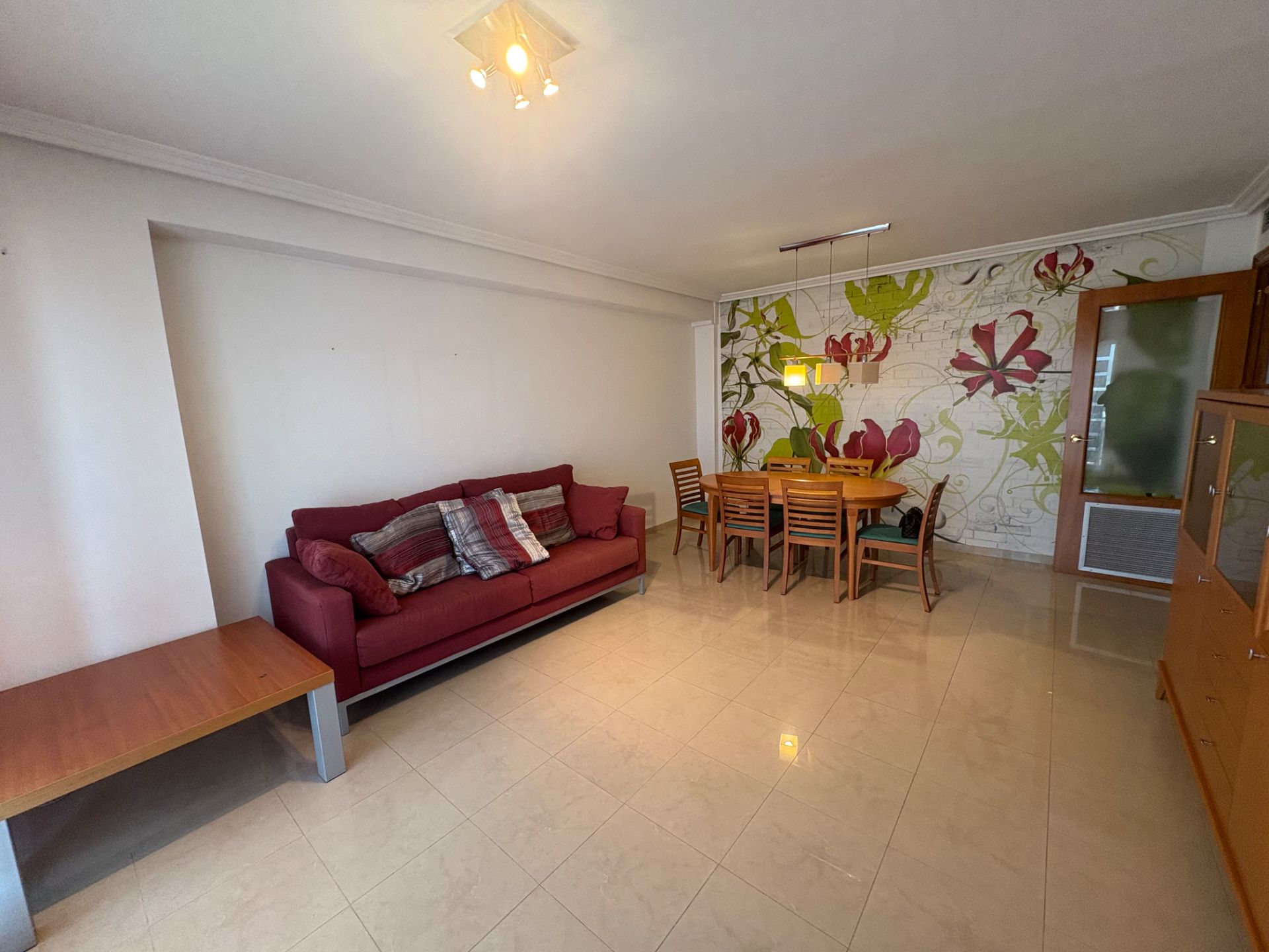 Living room of Flat to rent in Vilafranca del Penedès  with Air Conditioner, Heating and Furnished
