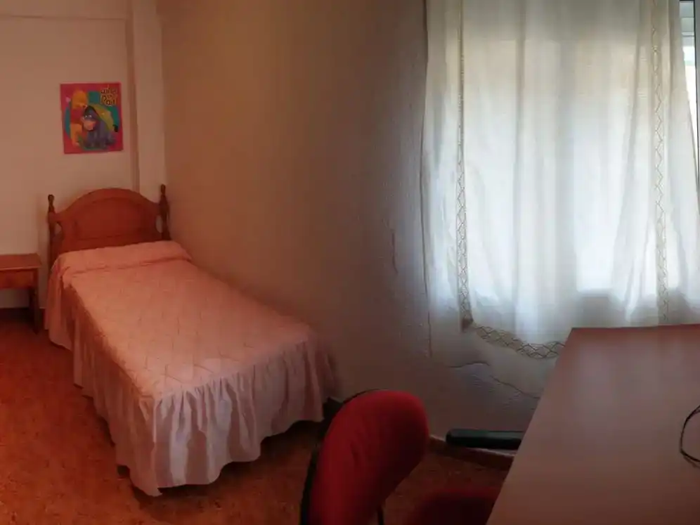 Schlafzimmer von Wohnung zur Miete in  Sevilla Capital mit Klimaanlage und Balkon