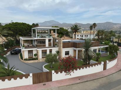 Exterior view of House or chalet for sale in El Campello  with Air Conditioner, Terrace and Swimming Pool