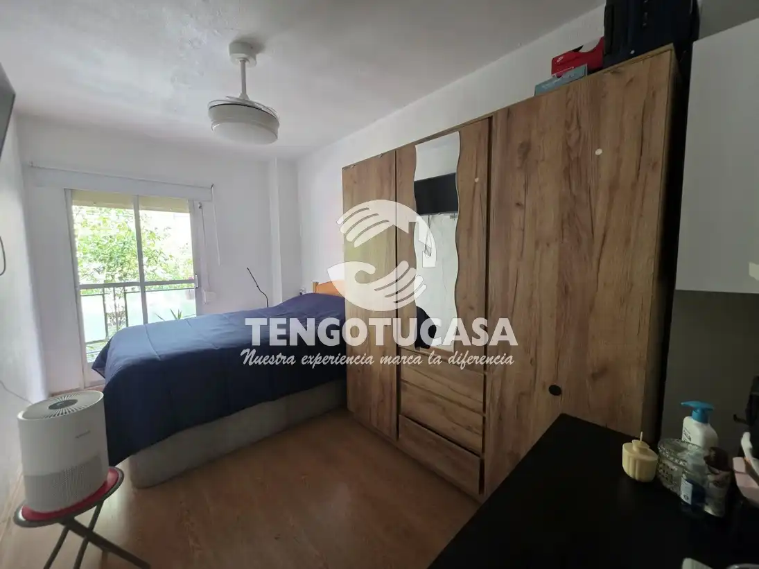 Bedroom of Flat for sale in Madrid  with Air Conditioner, Terrace and Furnished