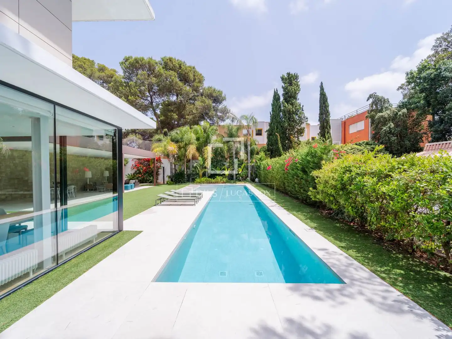 Vista exterior de Casa o chalet en venta en Godella con Aire acondicionado, Calefacción y Jardín privado