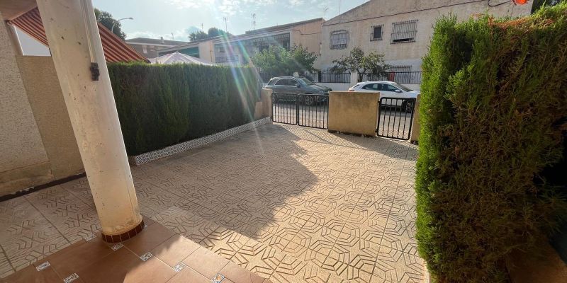 Garden of Single-family semi-detached for sale in San Javier  with Terrace and Furnished