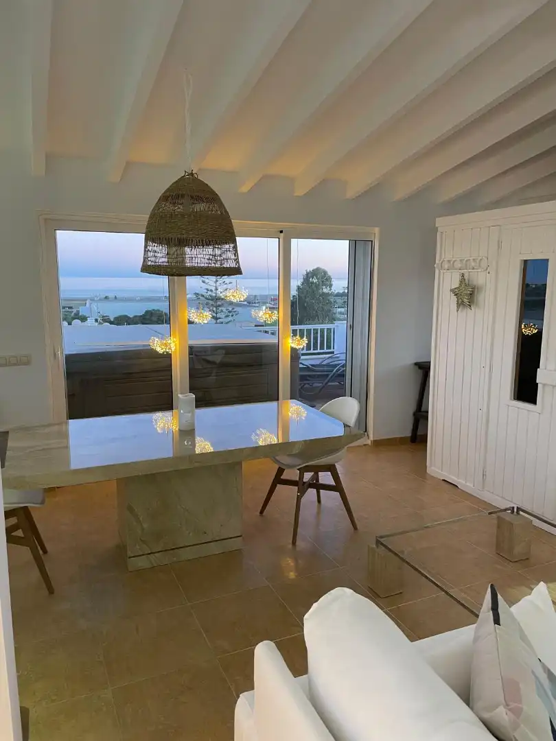 Comedor de Casa adosada en venta en Cuevas del Almanzora con Aire acondicionado, Terraza y Amueblado