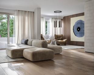 Living room of Flat for sale in  Barcelona Capital  with Air Conditioner, Heating and Terrace