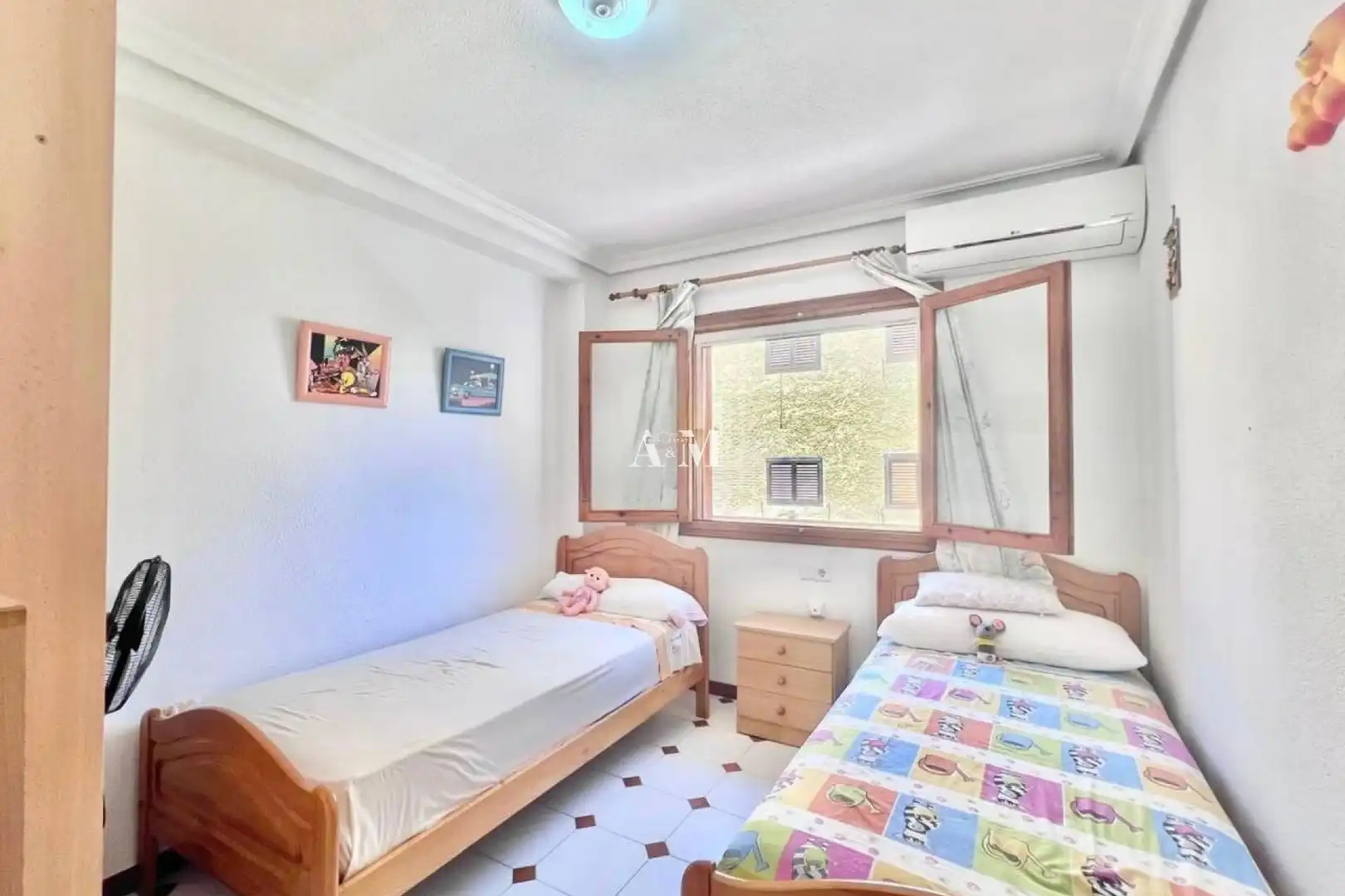 Schlafzimmer von Wohnung zur Miete in Torrevieja mit Terrasse, Möbliert und Waschmaschine