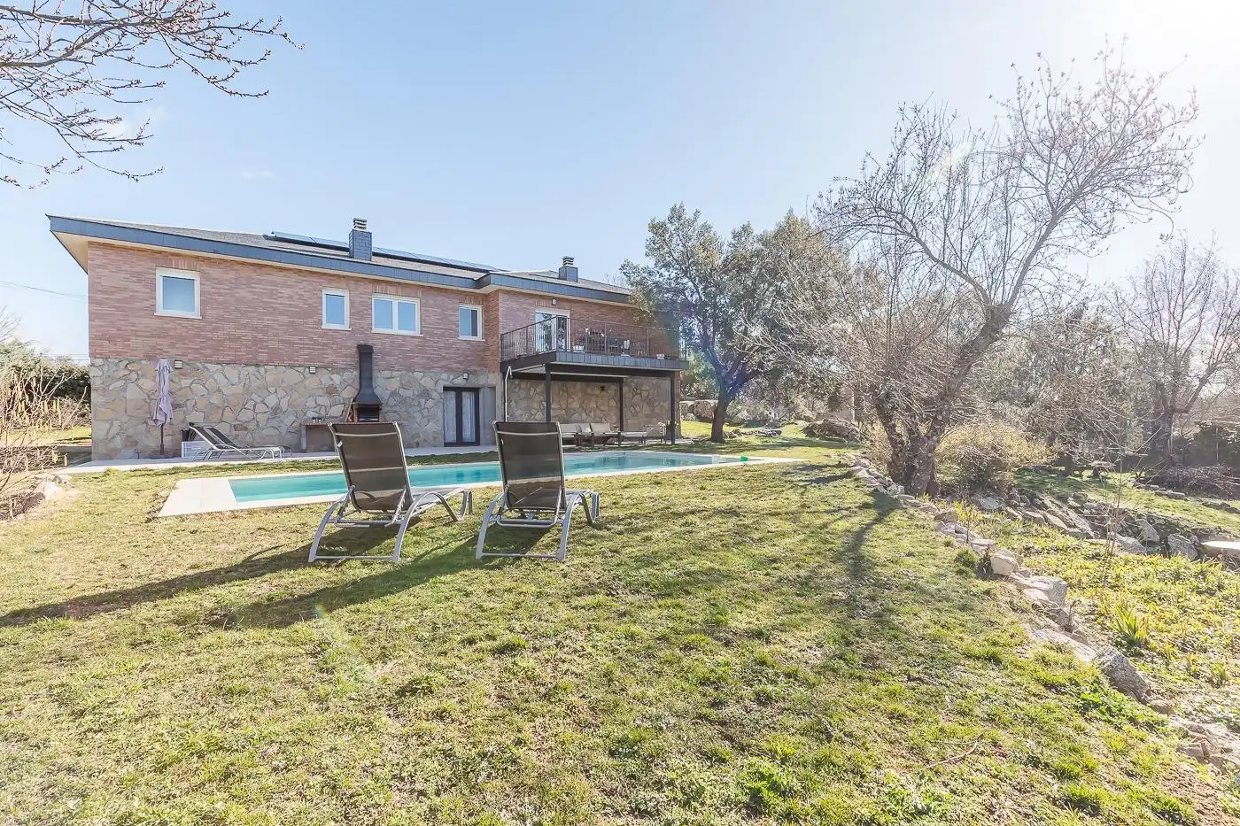 Jardín de Casa o chalet en venta en El Escorial con Calefacción, Jardín privado y Terraza