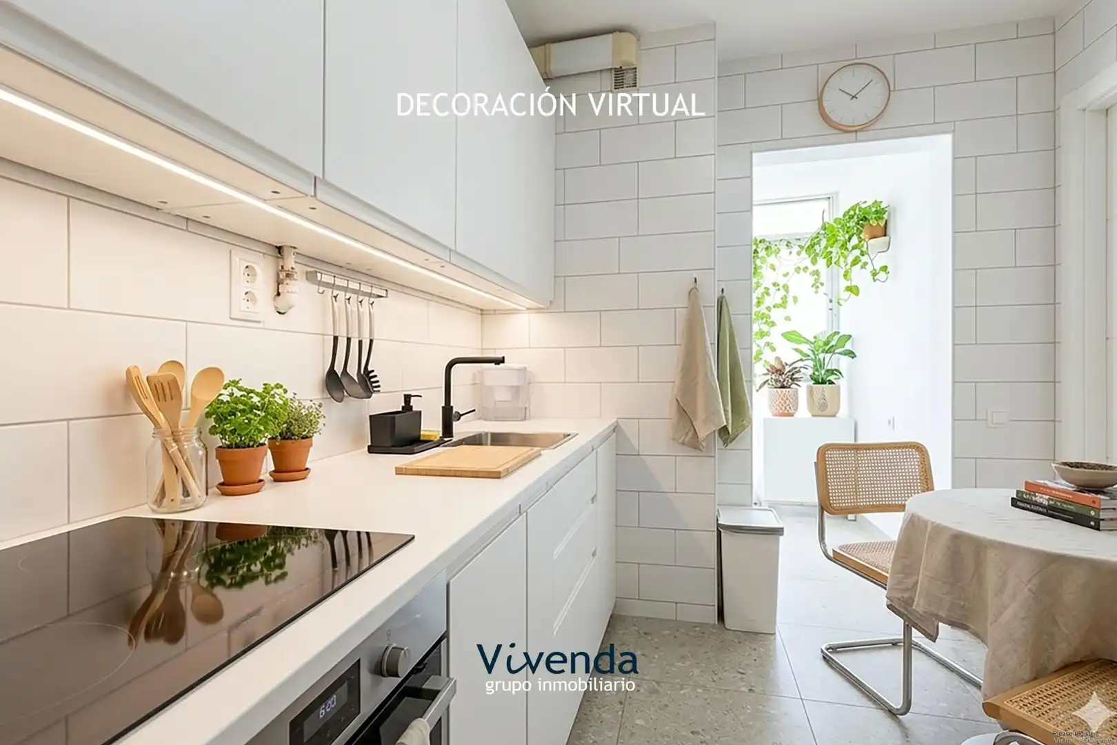 Kitchen of Flat for sale in Móstoles  with Heating, Parquet flooring and Terrace