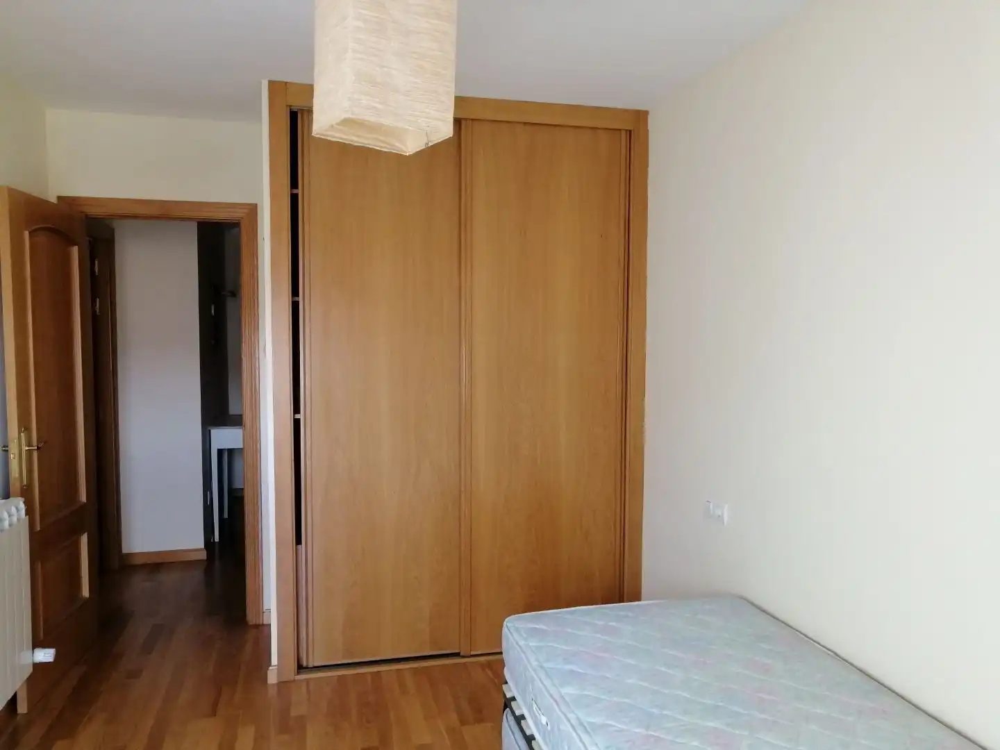 Schlafzimmer von Wohnung zur Miete in Zamora Capital  mit Privatgarten, Parkett und Terrasse