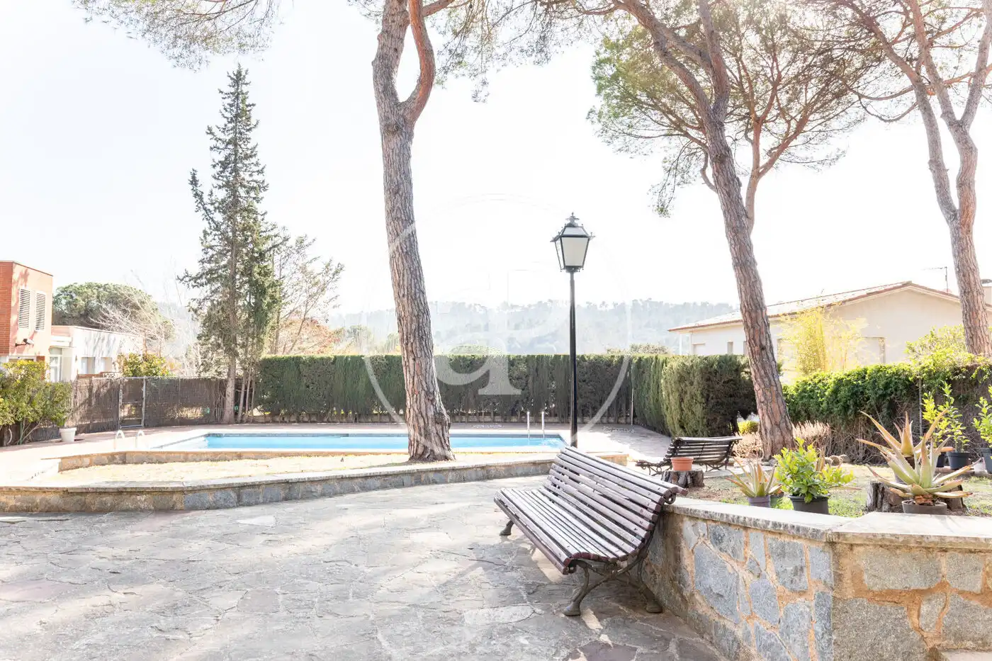 Garden of Houses for sale in Sant Cugat del Vallès  with Air Conditioner, Heating and Private garden