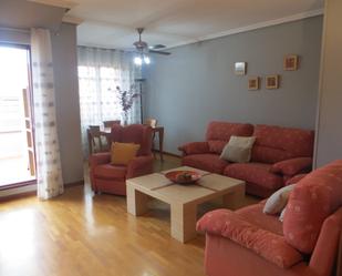 Living room of Attic for sale in Laguna de Duero  with Heating, Parquet flooring and Terrace