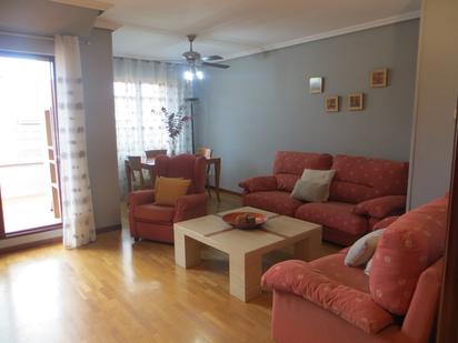 Living room of Attic for sale in Laguna de Duero  with Heating, Parquet flooring and Terrace