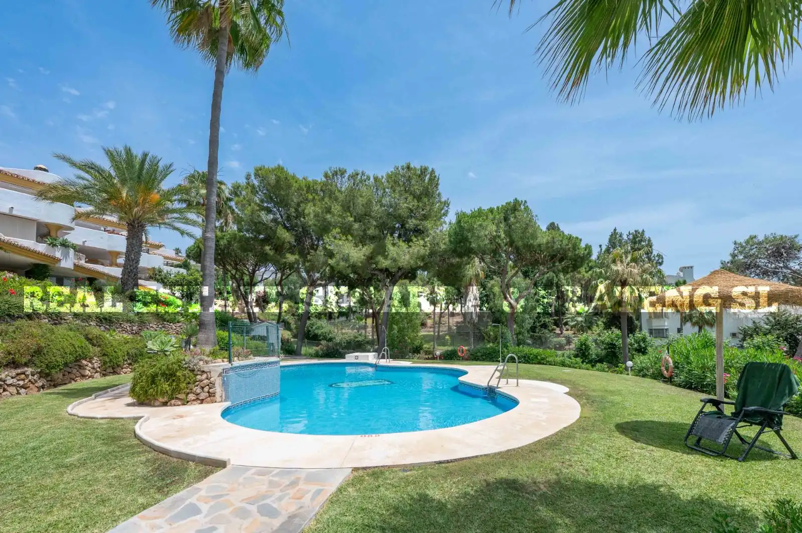 Jardí de Àtic en venda en Mijas amb Aire condicionat, Terrassa i Moblat