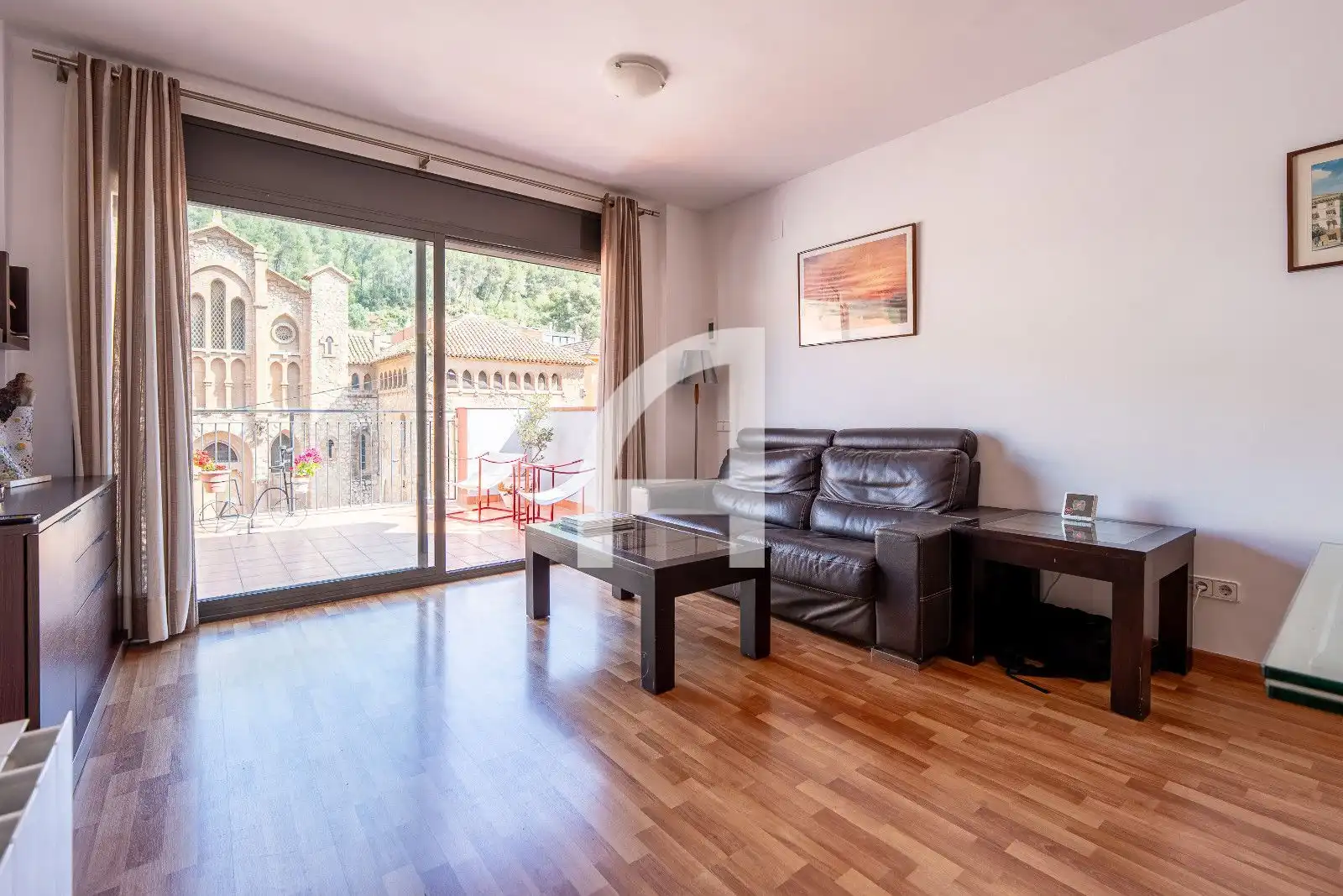 Sala de estar de Ático en venta en Cervelló con Calefacción