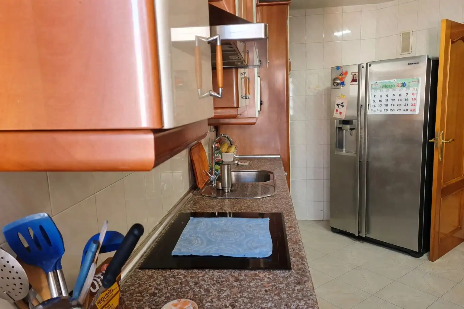 Cocina de Piso en venta en Móstoles con Calefacción, Terraza y Amueblado