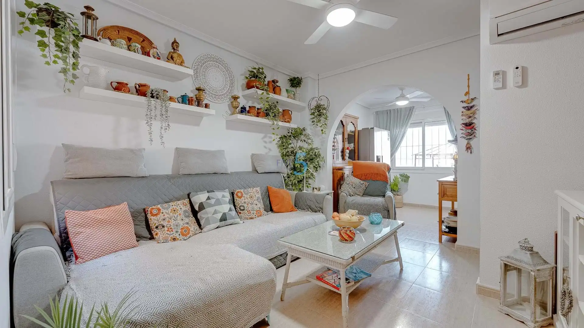 Living room of Detached homes for sale in Murcia  with Air Conditioner, Heating and Balcony