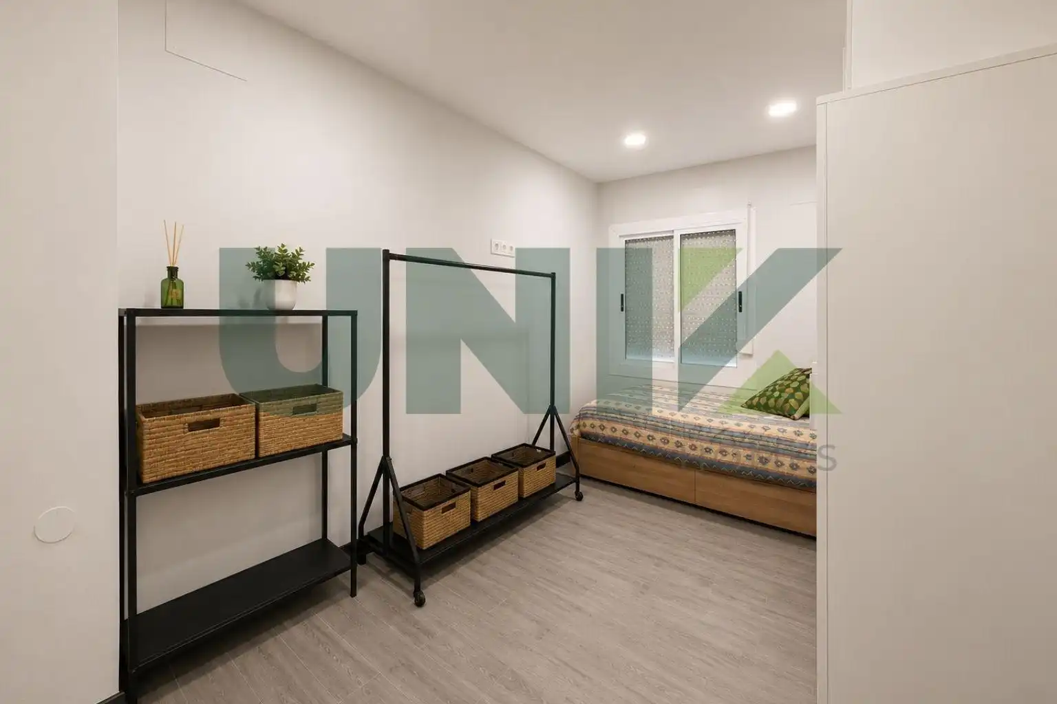 Schlafzimmer von Wohnung zum Verkauf in Elda mit Klimaanlage, Heizung und Parkett