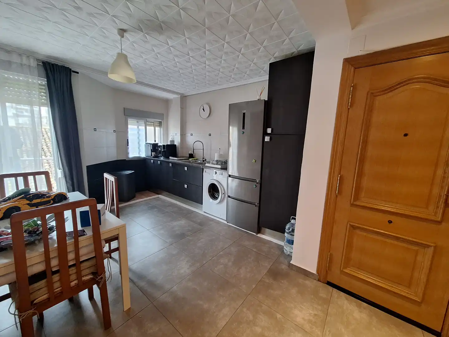 Kitchen of Flat for sale in Sueca  with Air Conditioner and Balcony