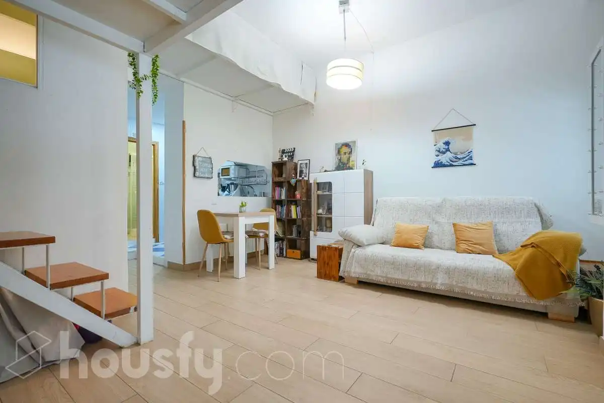 Living room of Flat for sale in Madrid  with Heating and Furnished