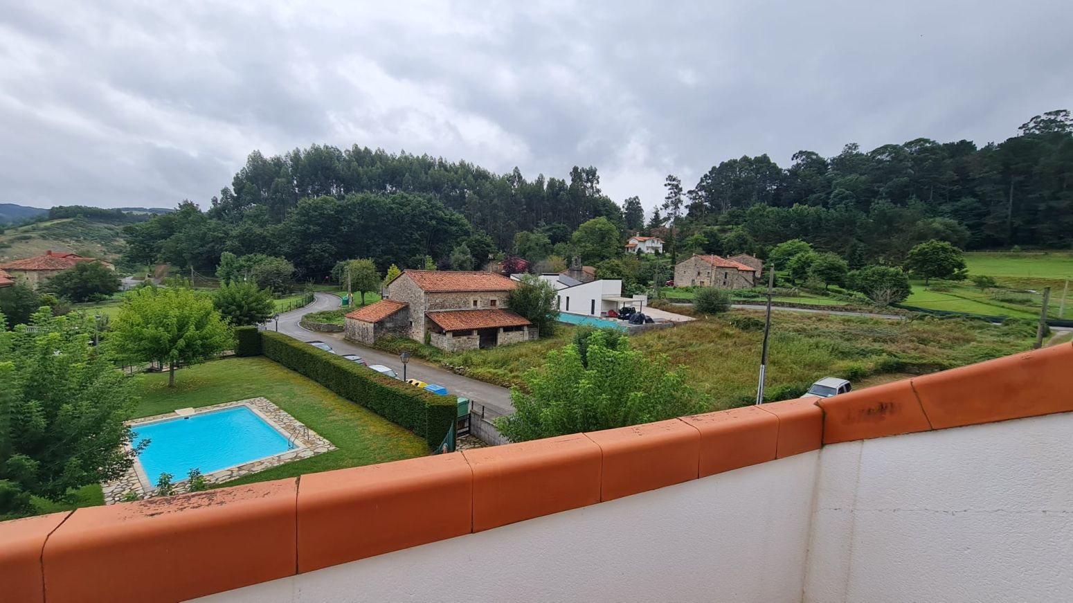 Swimming pool of Attic for sale in Castañeda  with Heating, Parquet flooring and Terrace