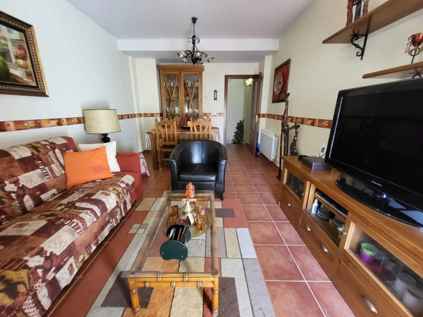 Sala de estar de Casa o chalet en venta en Ruidera con Aire acondicionado, Balcón y Piscina comunitaria