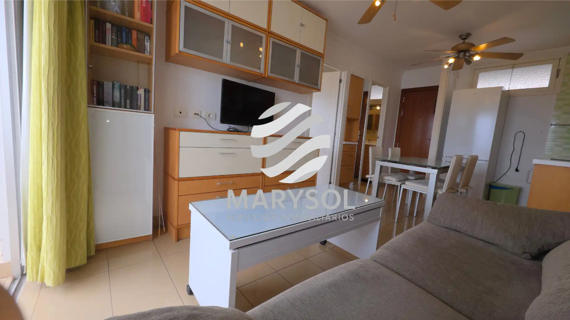 Sala de estar de Apartamento de alquiler en San Bartolomé de Tirajana con Terraza, Amueblado y Horno