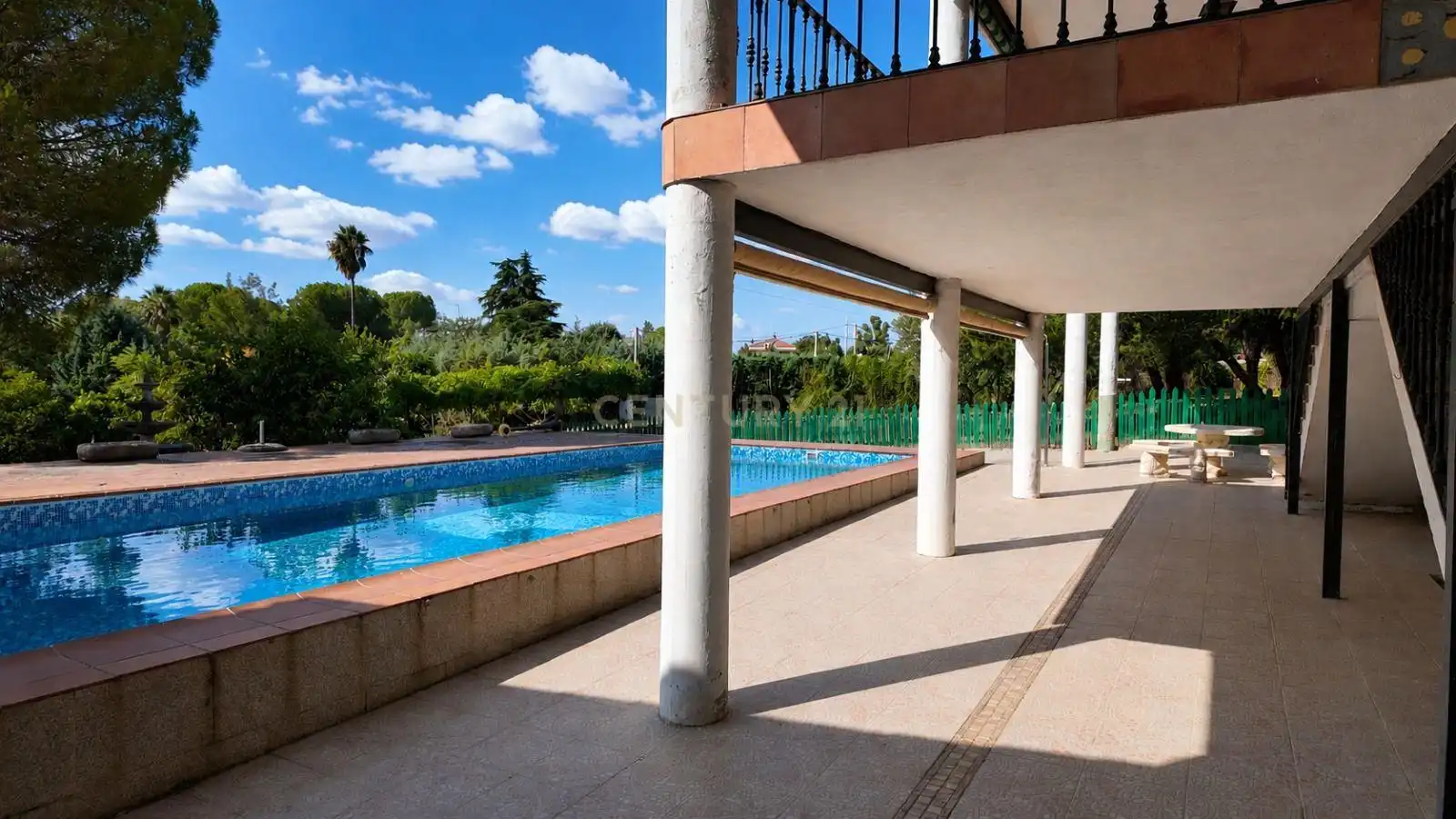 Piscina de Casa o xalet en venda en Casar de Cáceres amb Aire condicionat, Jardí privat i Traster