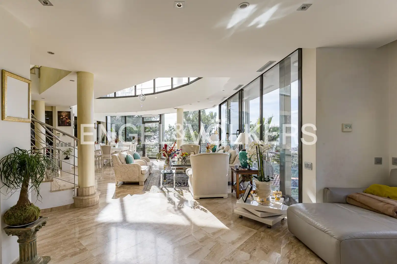 Living room of Houses for rent in Sitges  with Air Conditioner, Heating and Private garden