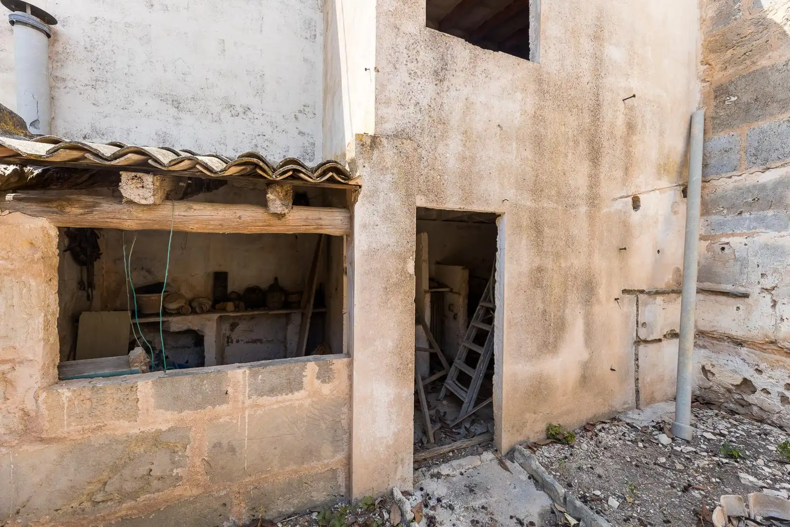 Vista exterior de Casa adosada en venta en Llucmajor con Jardín privado y Terraza