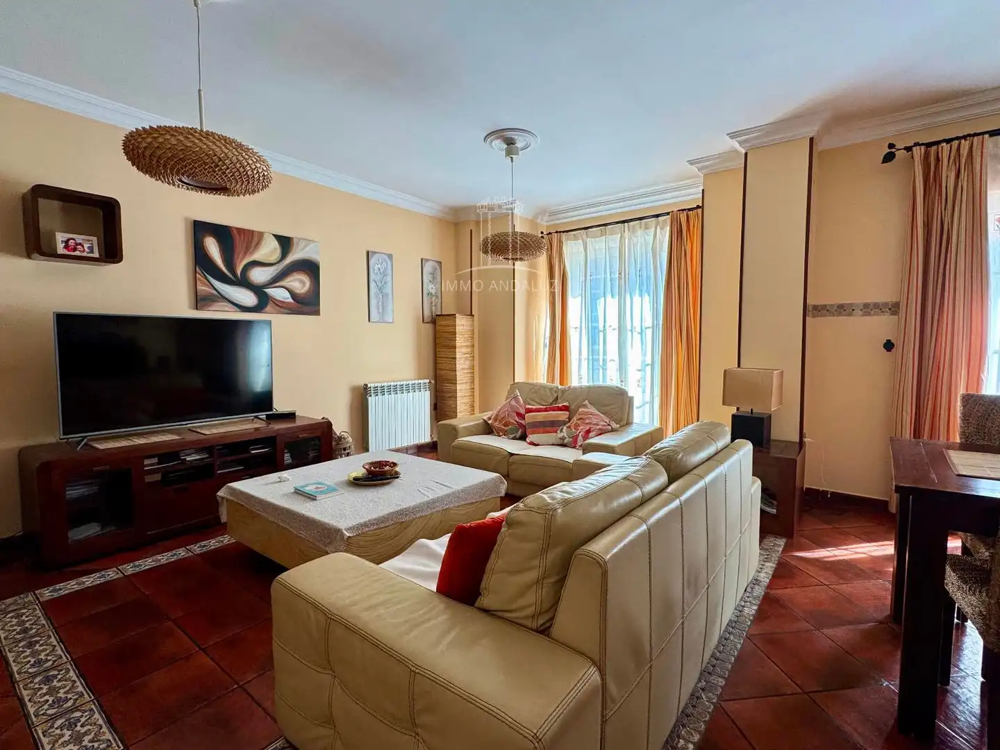 Living room of Duplexes for sale in Conil de la Frontera  with Air Conditioner, Heating and Terrace