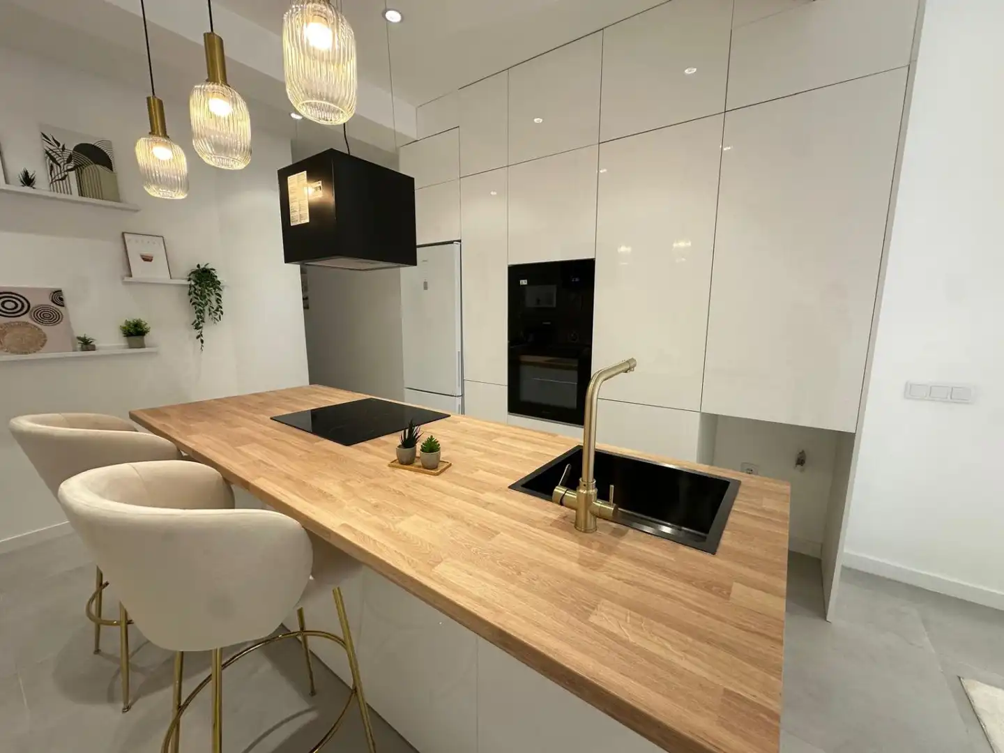Cocina de Piso en venta en Castellón de la Plana / Castelló de la Plana con Terraza